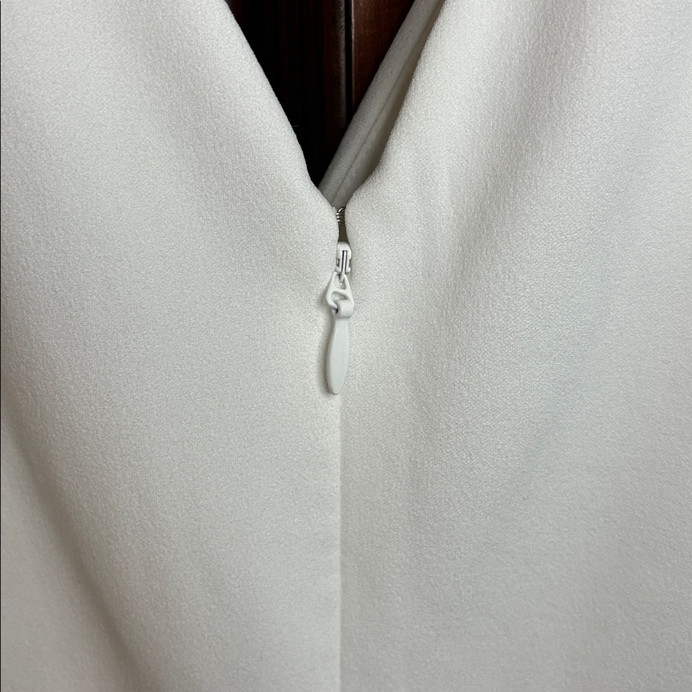 NWT GUESS Sleeveless V-Neck Drape Mini Dress - Picture 6 of 14